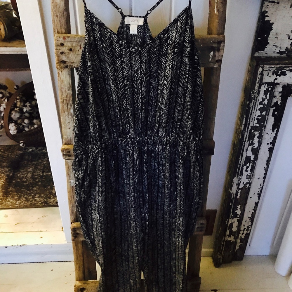 Loft silk jumpsuit "brand new"